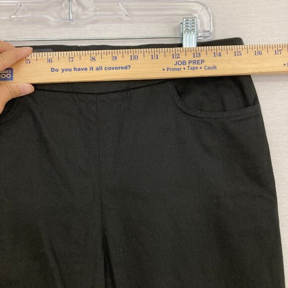 New J. Crew Black Dannie Stretch Zip Back Slim Pants size 8 - Picture 5 of 9